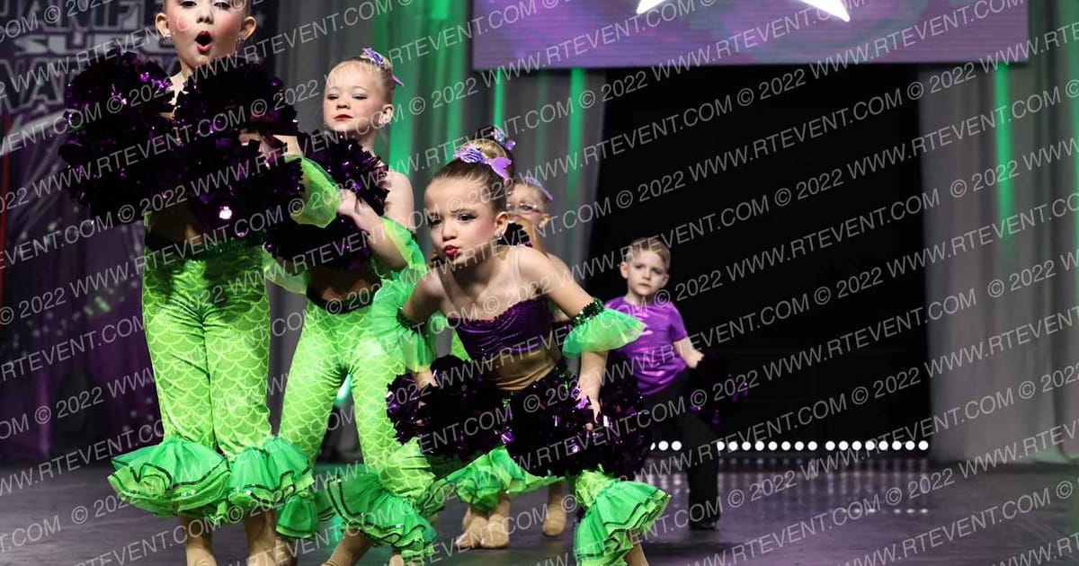 Rainbow Dance Academy TINY PREP POM · Dance Super Nationals