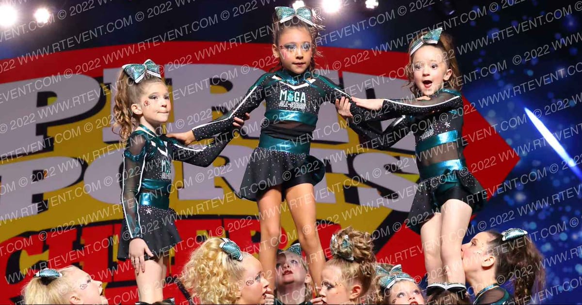 Mega Cheer Lava Girls · Spirit Sports Kansas City Nationals