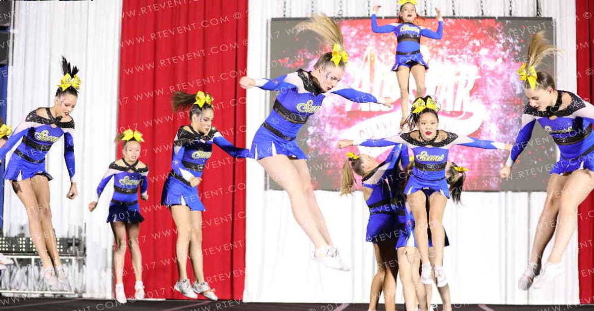 Cheer Central Suns Solar Sisters · Aurora Grand Nationals