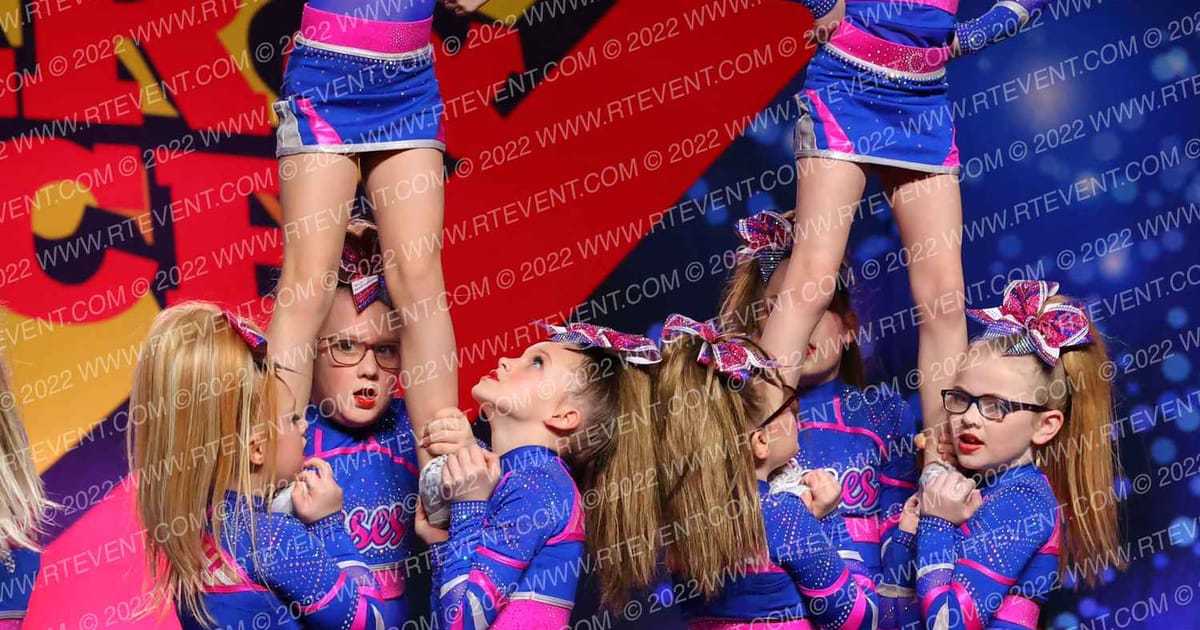 Kisses Dance Cheer & Talent Pretty In Pink · Spirit Sports Kansas City Nationals