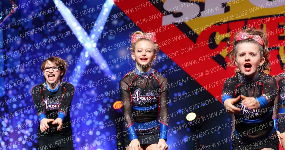 American Cheer Elite Strykers · Spirit Sports Kansas City Nationals