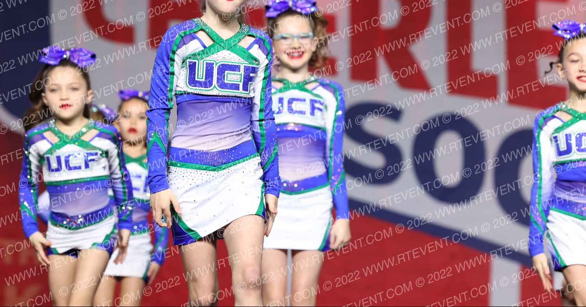 University Cheer Force Mini Quakes · NCA Roseville Showdown
