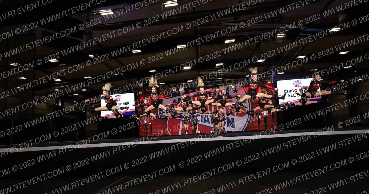 Chico Cheer All Stars GLITZ · NCA Roseville Showdown