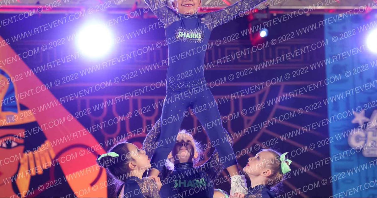 Cape Cod Cheer Academy Mini Makos · Queen of the Nile Showdown