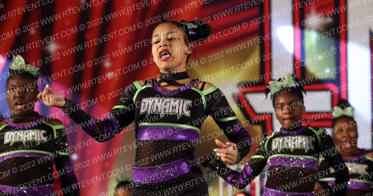 Dynamic Competitive Cheer Icons · Encore Las Vegas showdown