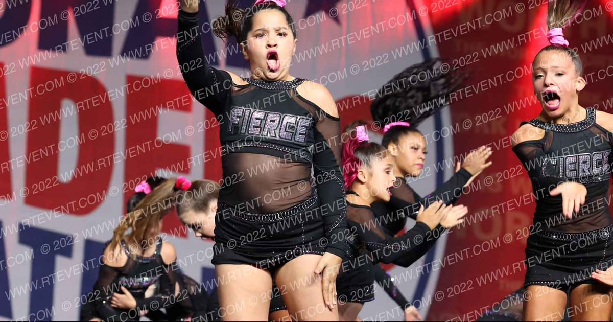 Fierce Cheer Elite Lady Heirs · NCA Roseville Showdown