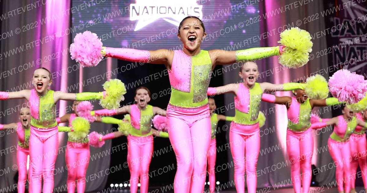 Dancin Bluebonnets Mini Elite Large Pom · Dance Super Nationals