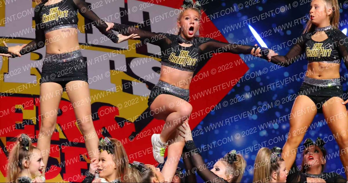The Cheer Pitt KC Neon · Spirit Sports Kansas City Nationals