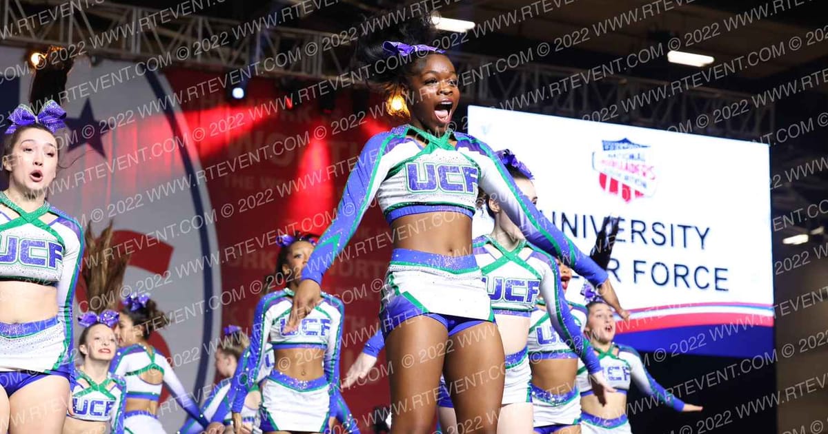 University Cheer Force Tsunami · NCA Roseville Showdown