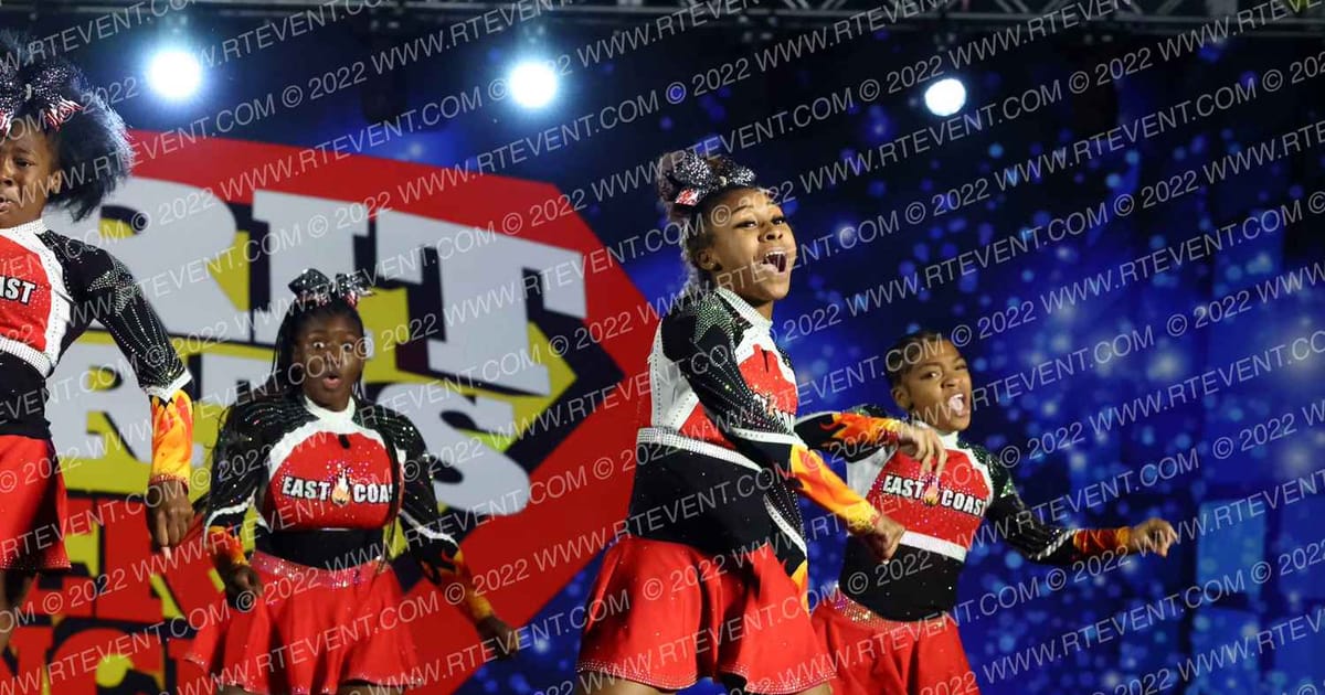 East Coast Flames Allstars Siren · Spirit Sports West Palm Beach Nationals DIDII