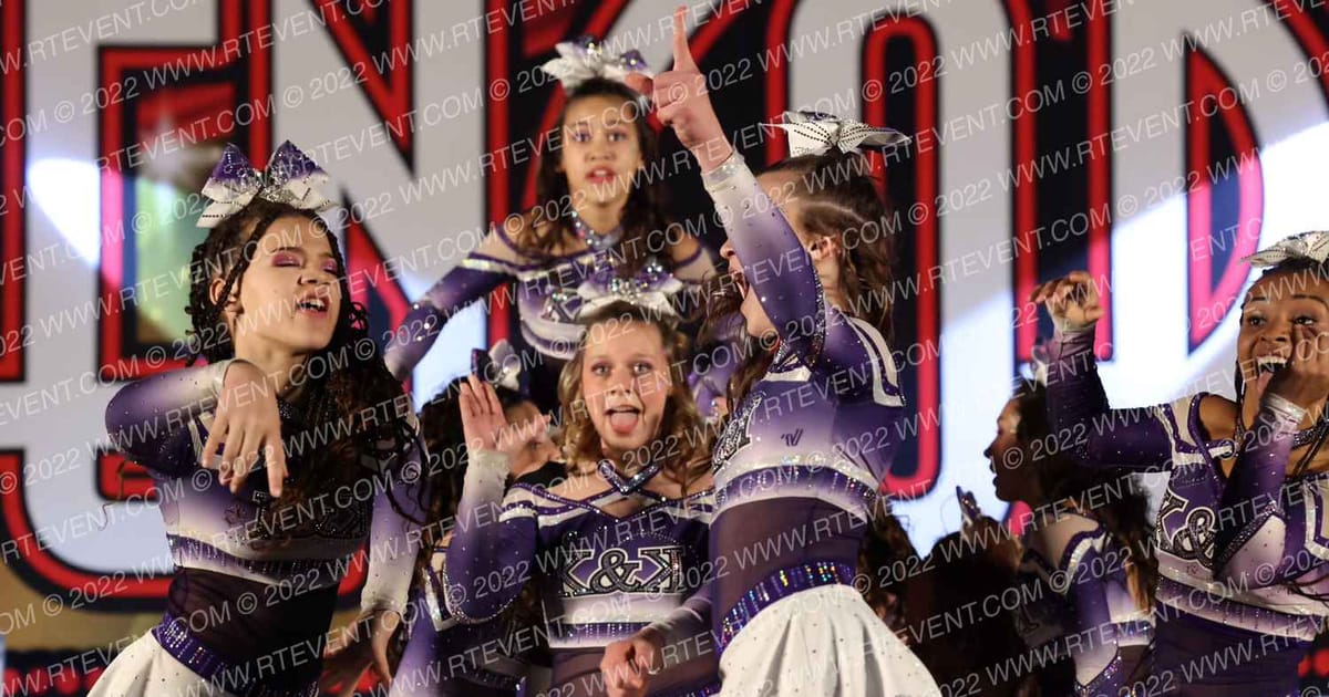 K & K Cheer Empire Relentless · Encore Las Vegas showdown