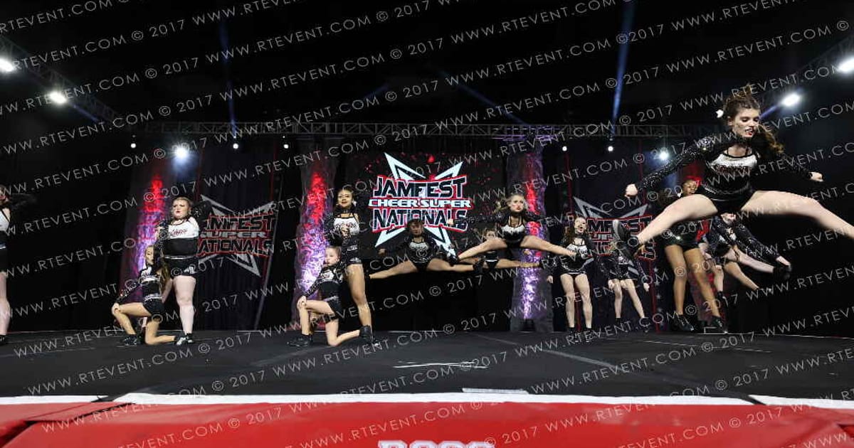 Legends Cheer Academy II Black Diamonds · JAMFest Cheer Super Nationals