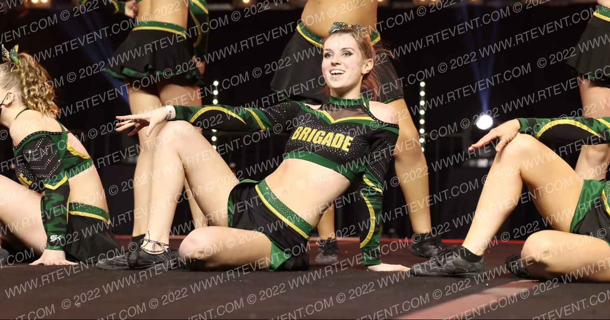 WASHINGTON ALLSTARS CHEER BRIGADE CHARLIES ANGELS · DII Nationals