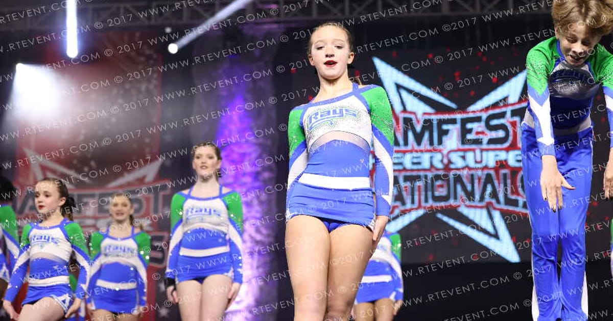 The Stingray All Stars Black · JAMFest Cheer Super Nationals