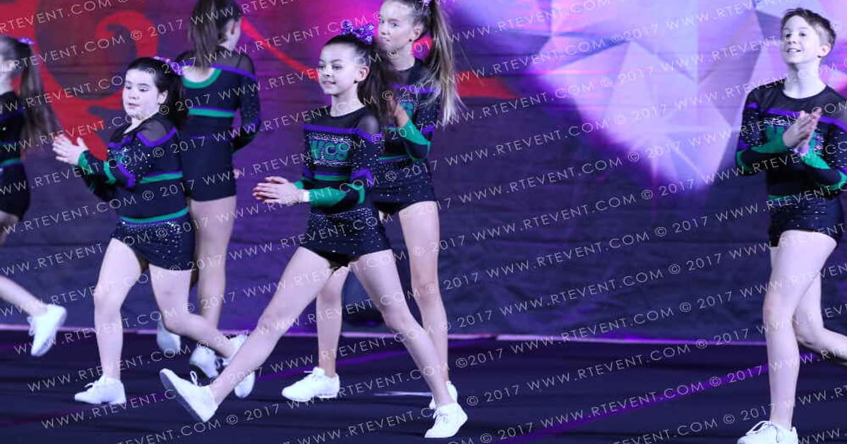 Warrington Cheer Storm Typhoon · Hear of England UK University Nationals
