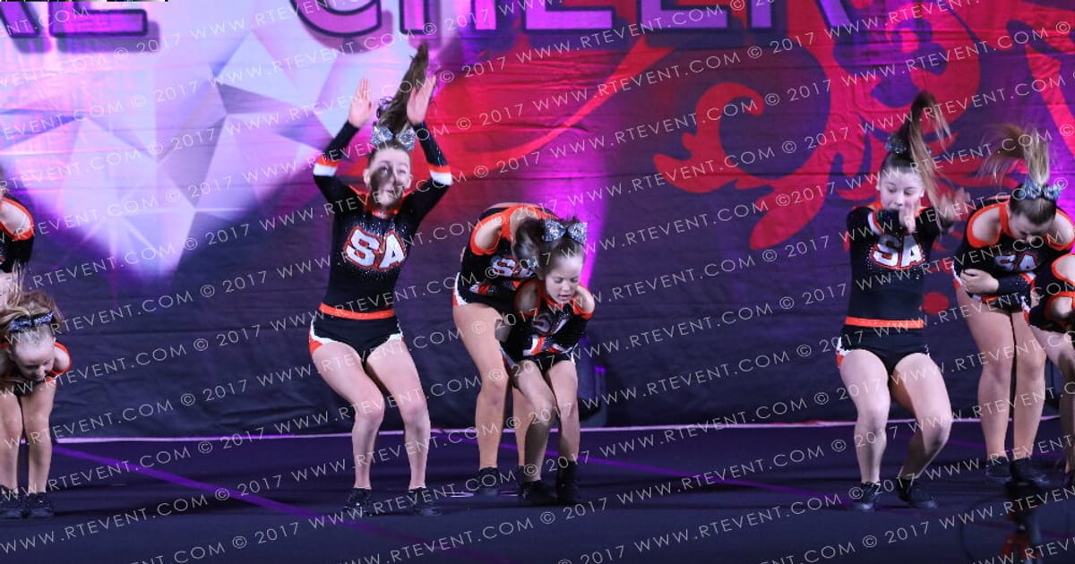 Scorpions Allstars Small Medium Junior Level 2 · Hear of England UK University Nationals