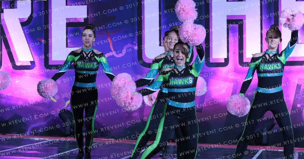 Hawks Intensity Cheer   Dance Team Topaz · Hear of England UK University Nationals