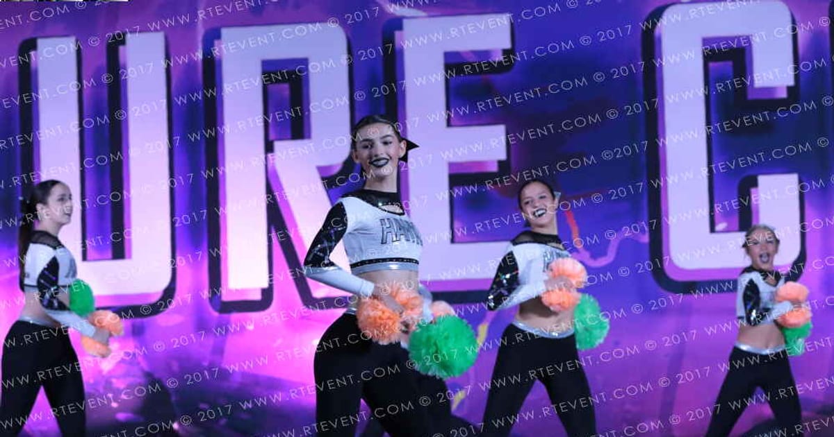 Hartlepool Hawks Cheerleading Academy Clarity · Hear of England UK University Nationals