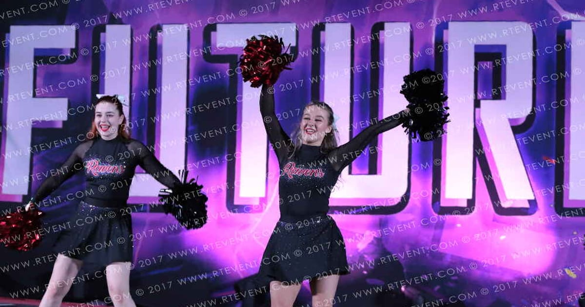 Bradford Ravens University Dance Pom · Hear of England UK University Nationals