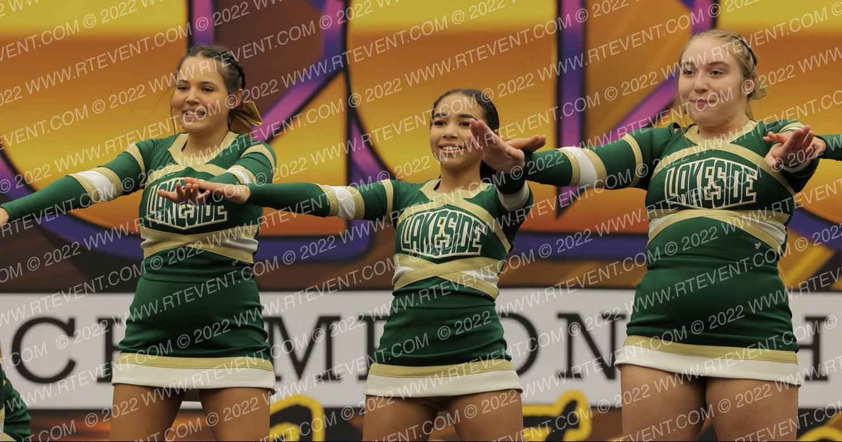 Lakeside High School Cheer Comp · The Red Hot Cheer and Dance Competition