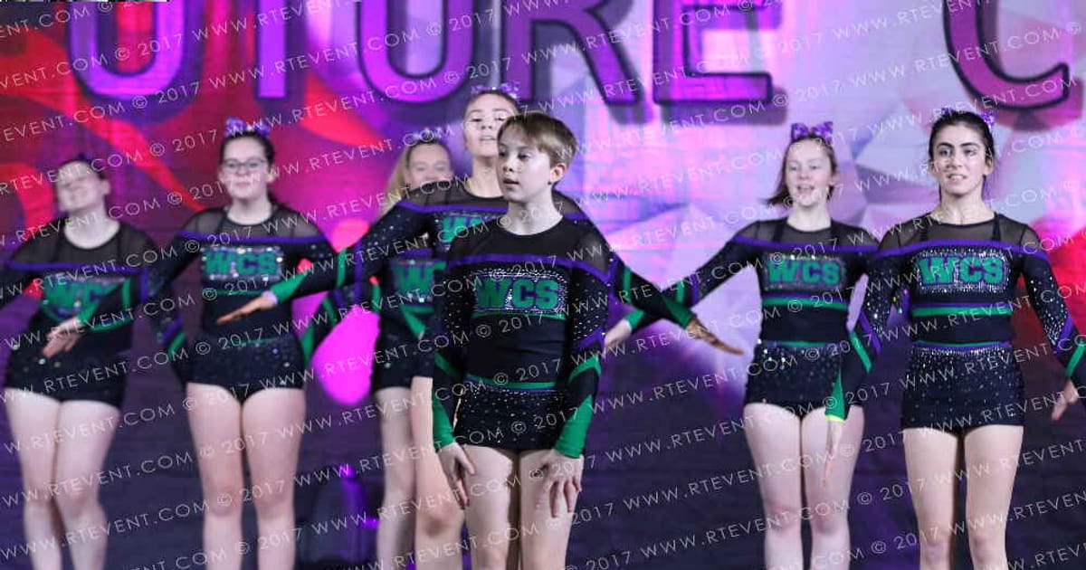 Warrington Cheer Storm Twisters · Hear of England UK University Nationals