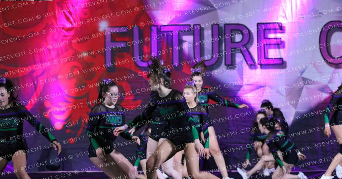 Warrington Cheer Storm Cyclones · Hear of England UK University Nationals