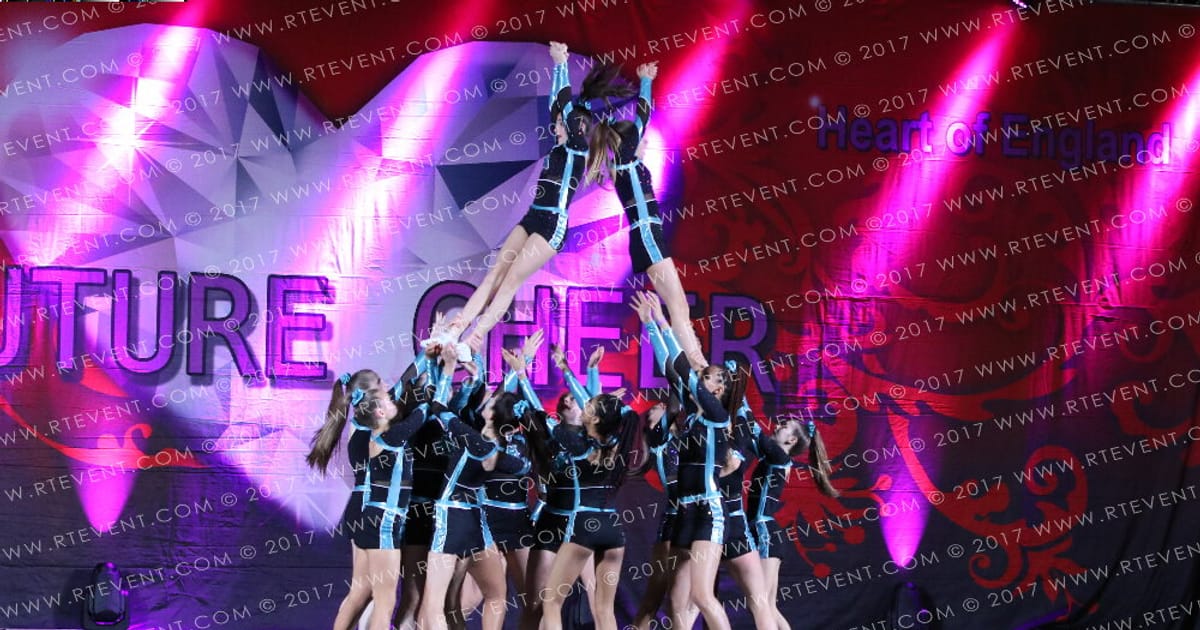 SA Academy of Cheer   Dance Energy · Hear of England UK University Nationals