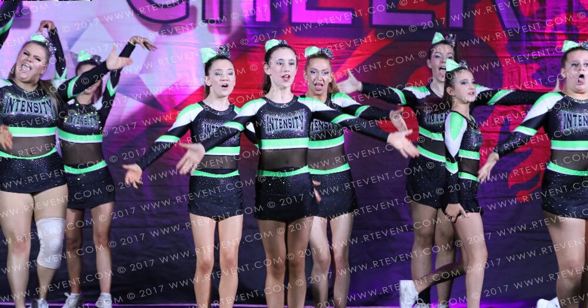 Intensity Cheer and Dance ENVY · Hear of England UK University Nationals