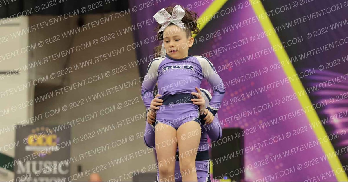 PKR Athletics Cheer Club Purple Thunder · The Red Hot Cheer and Dance Competition
