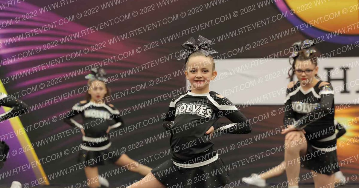 West County Wolves Betas · The Red Hot Cheer and Dance Competition