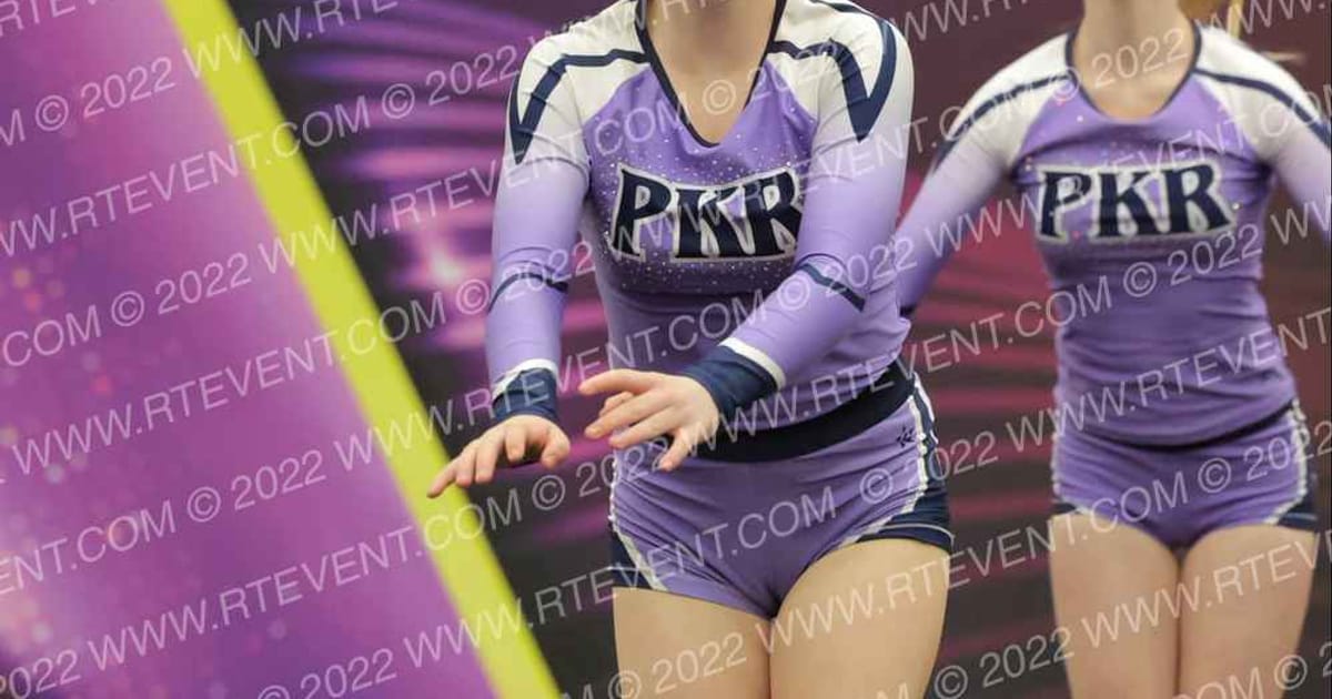 PKR Athletics Cheer Club Blue Frost · The Red Hot Cheer and Dance Competition