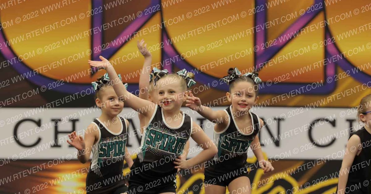 Spirit Cheer Tiny · The Red Hot Cheer and Dance Competition