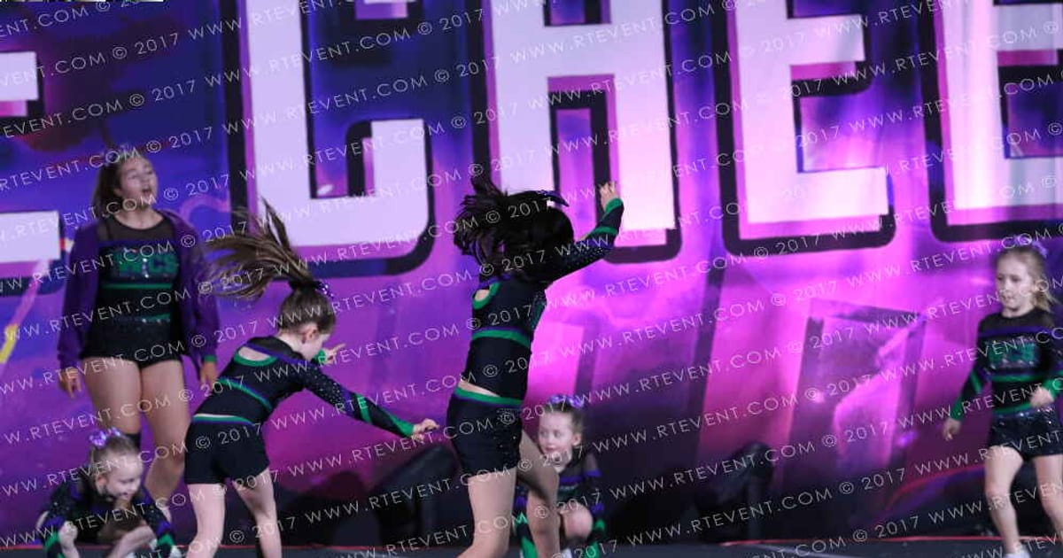 Warrington Cheer Storm Monsoon · Hear of England UK University Nationals