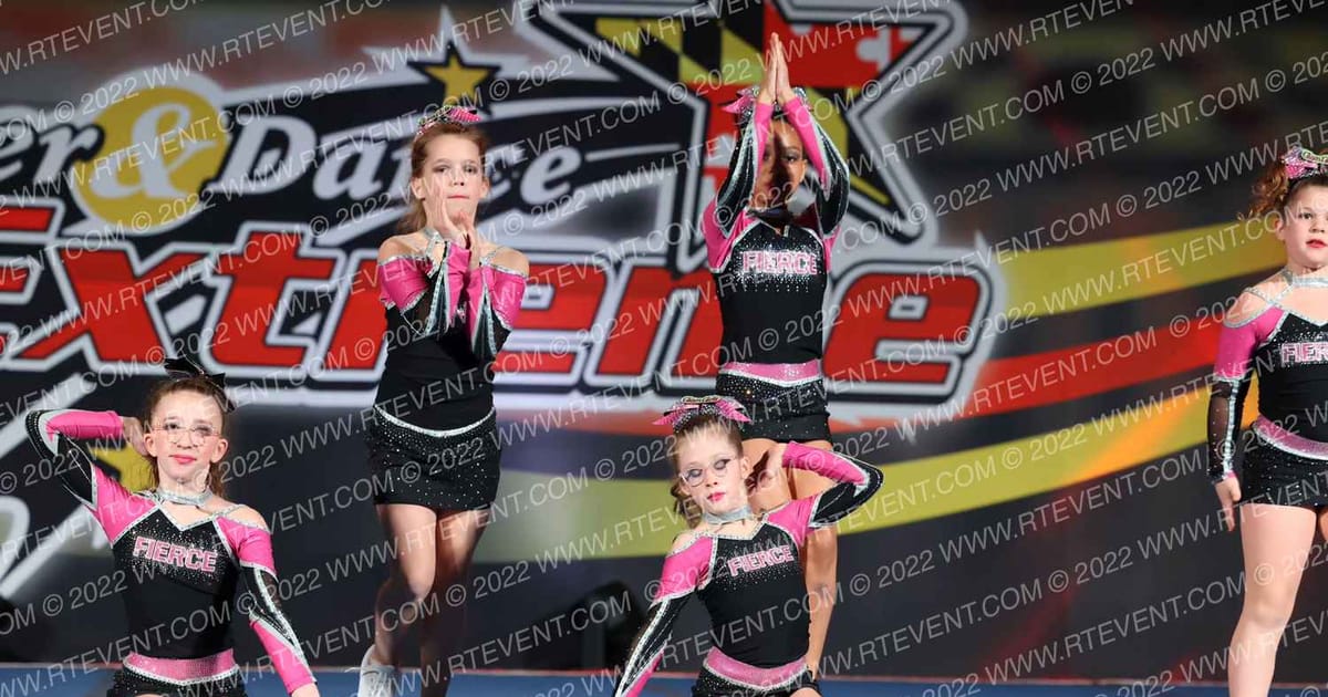 Fierce All Stars Glam Girls · Maryland Madness All Star and School