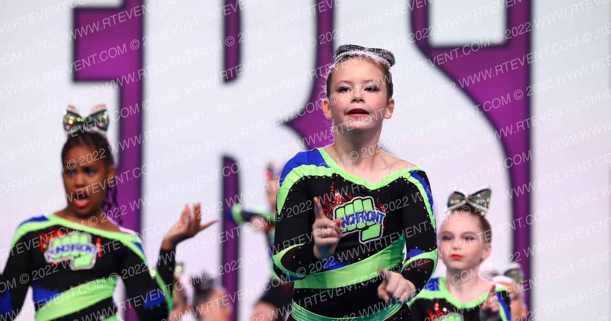 PunchFront Cheer Fire Storm · CSN Arena C One