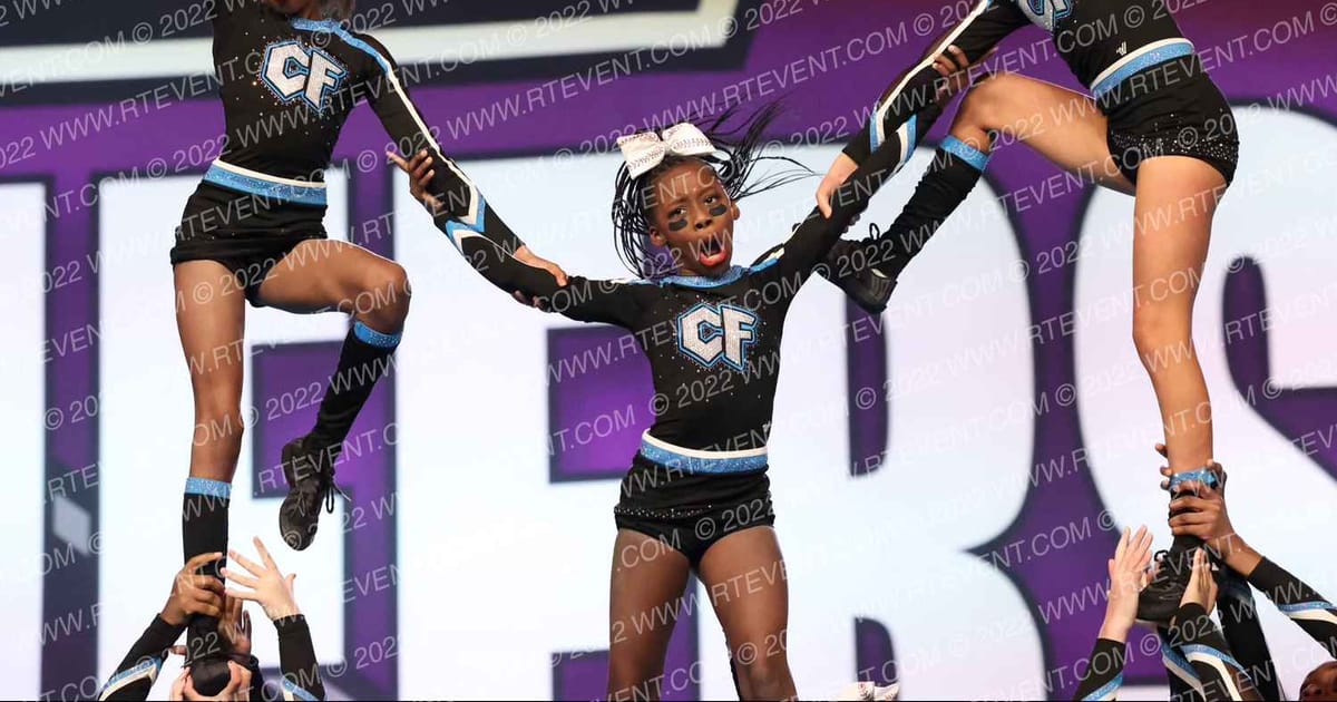 Louisiana Cheer Force Ruby Red · CSN Arena B Two