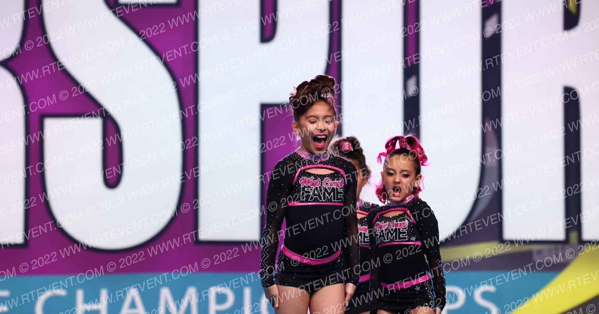West Coast Fame Allstars Cheer MISFITS · CSN Arena C One