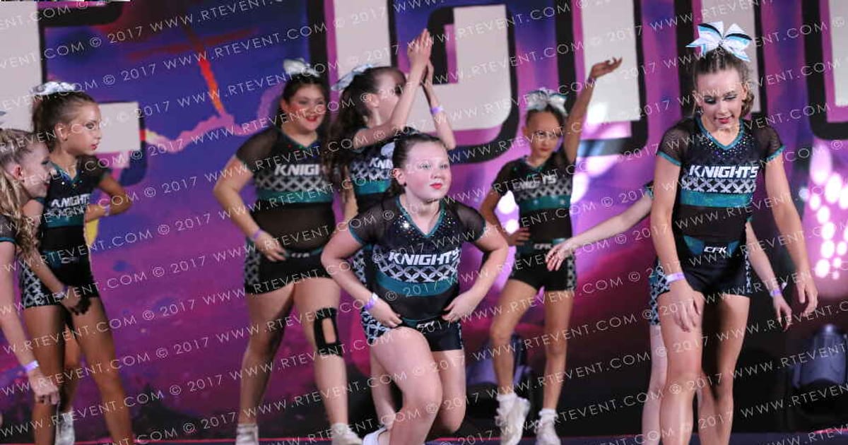 Cheer Force Knights Sunderland Crusade Queens · Hear of England UK University Nationals