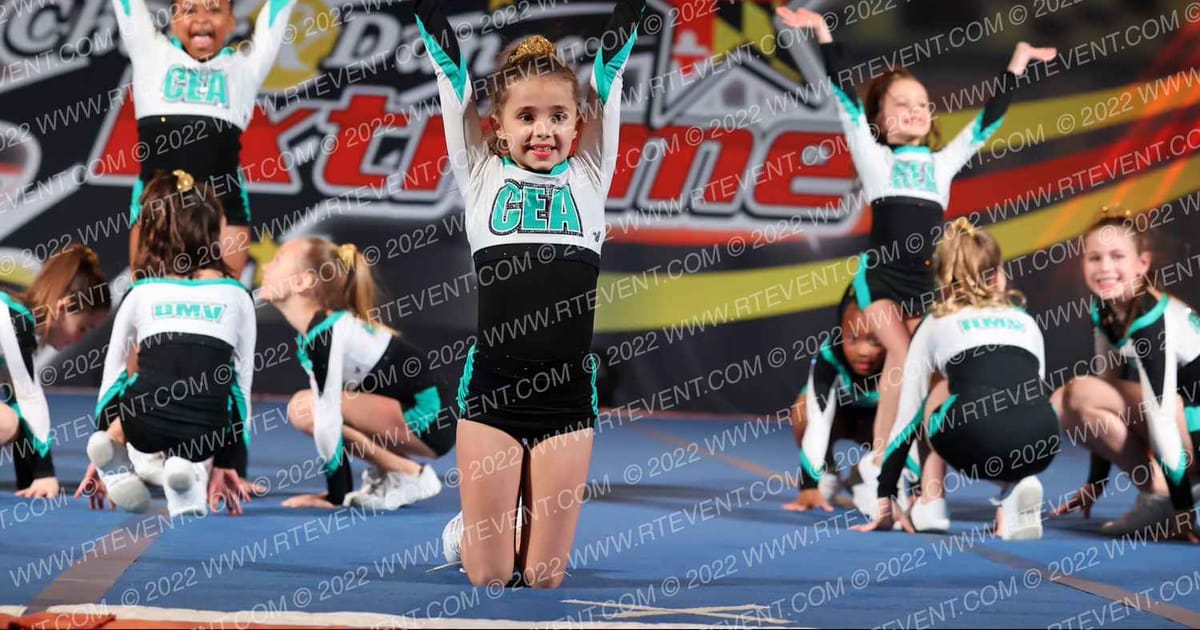Cheer Extreme DMV Glitter Girls · Maryland Madness All Star and School