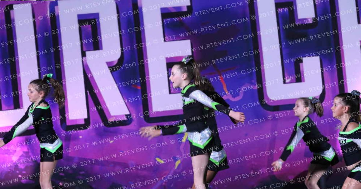 Intensity Cheer and Dance CHAOS · Hear of England UK University Nationals