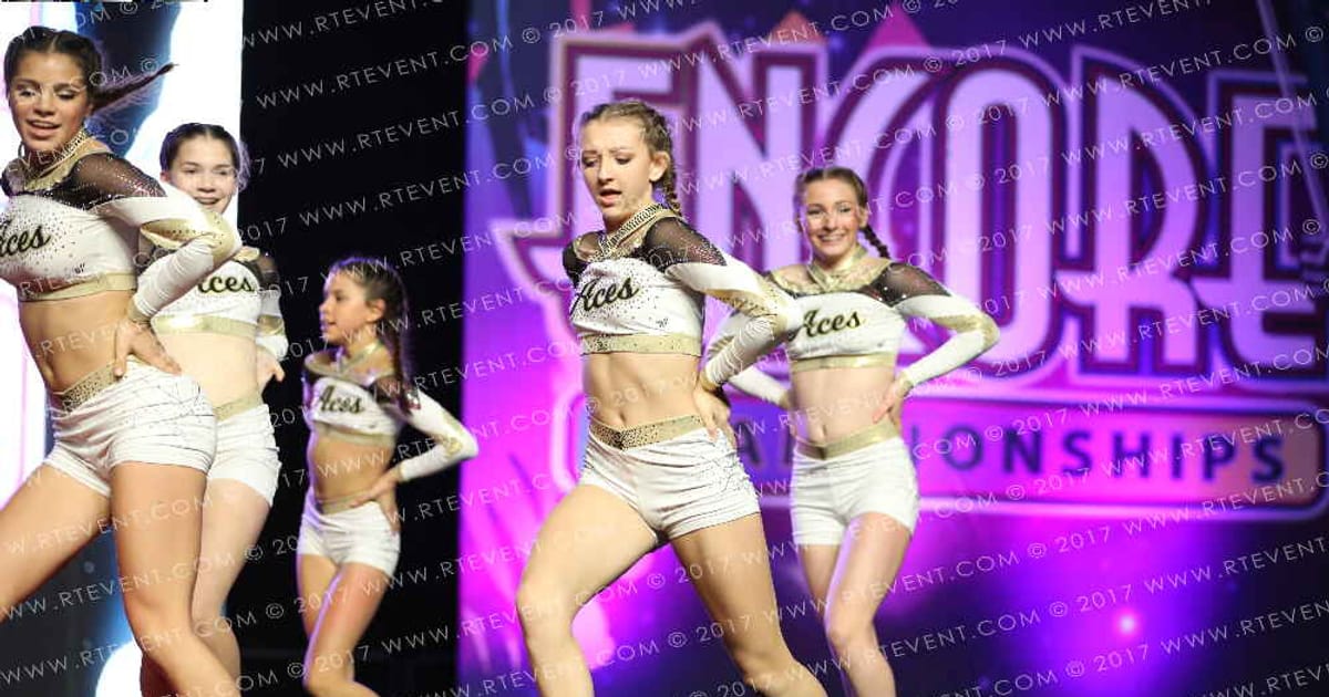 Texas Aces Tumbling and Cheer Queen of Hearts · Encore Grand Nationals