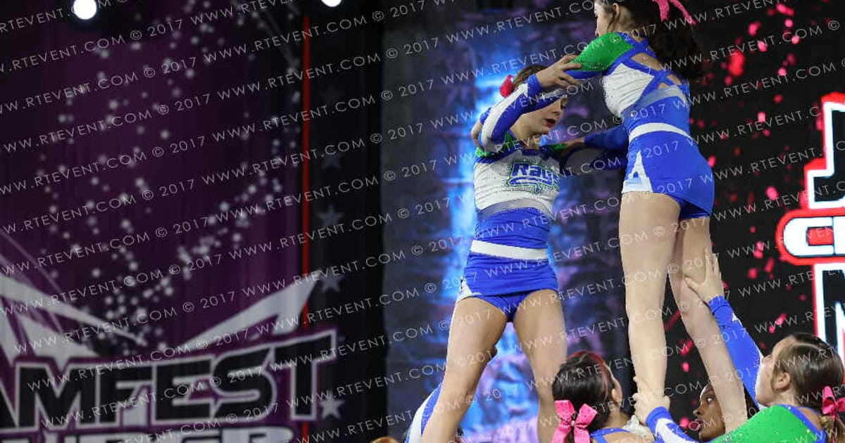 The Stingray All Stars Blush · JAMFest Cheer Super Nationals