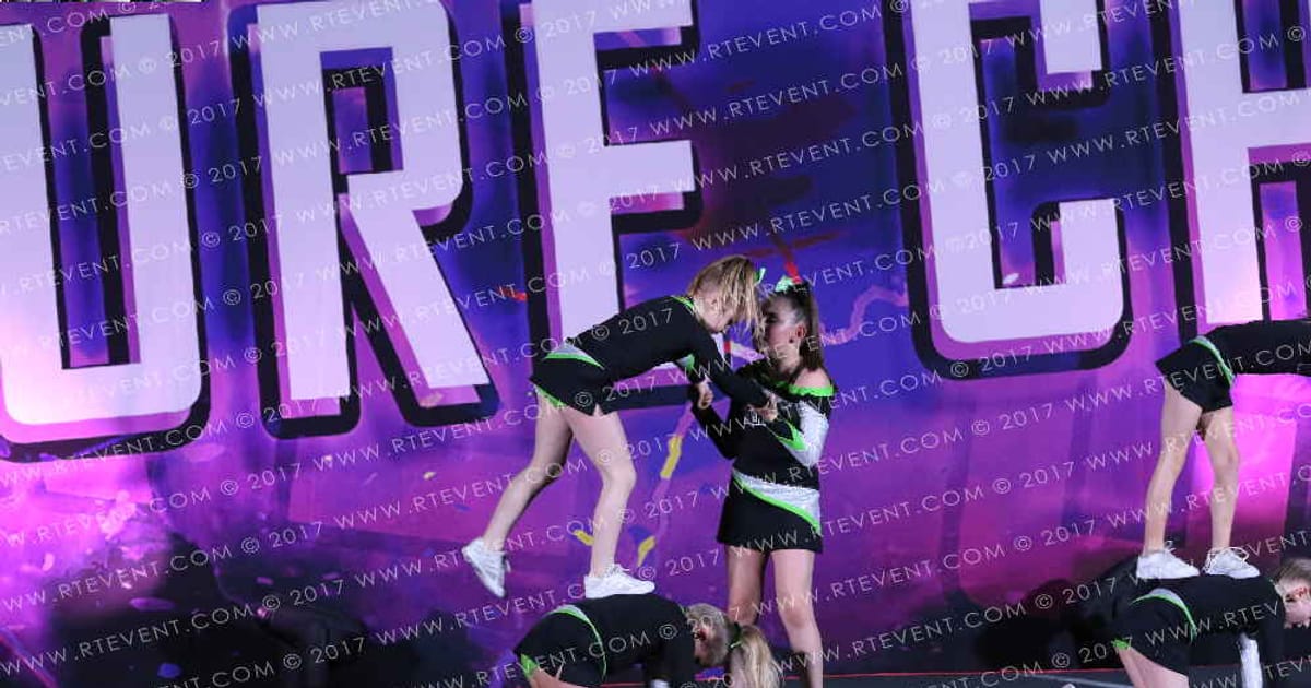 Intensity Cheer and Dance SHIMMER · Hear of England UK University Nationals