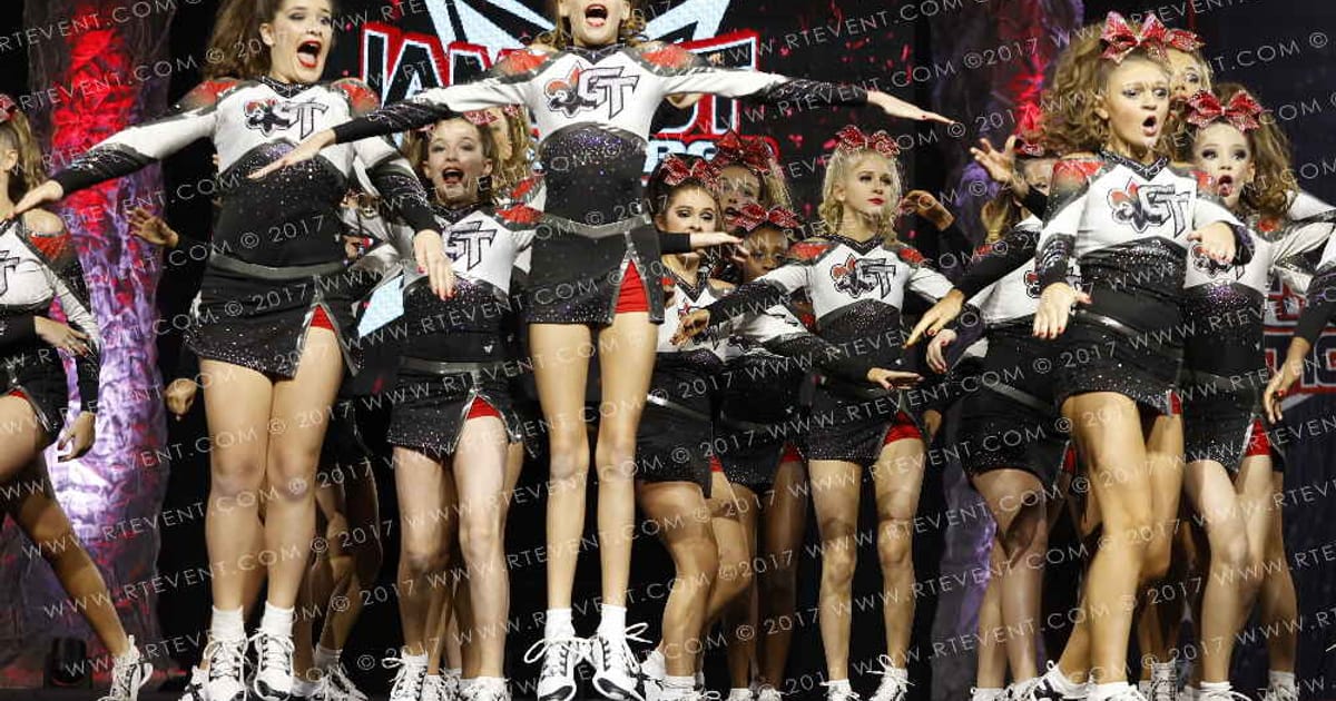 GymTyme All-Stars Scarlet · JAMFest Cheer Super Nationals
