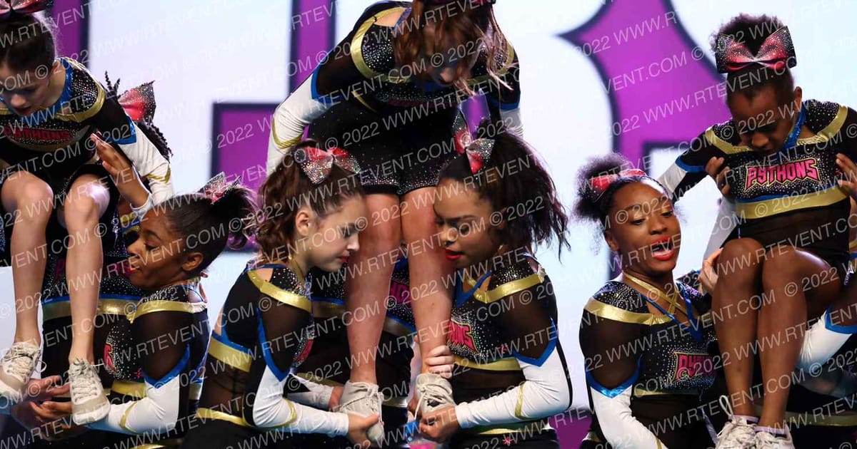 East Mississippi Cheerleading Pythons · CSN Arena B One