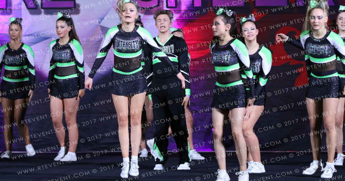 Intensity Cheer and Dance VORTEX · Hear of England UK University Nationals