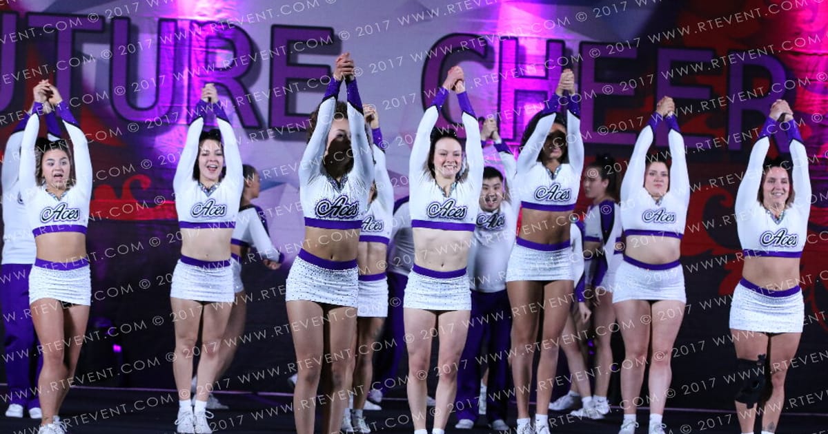 Aviators Cheer Aces · Hear of England UK University Nationals