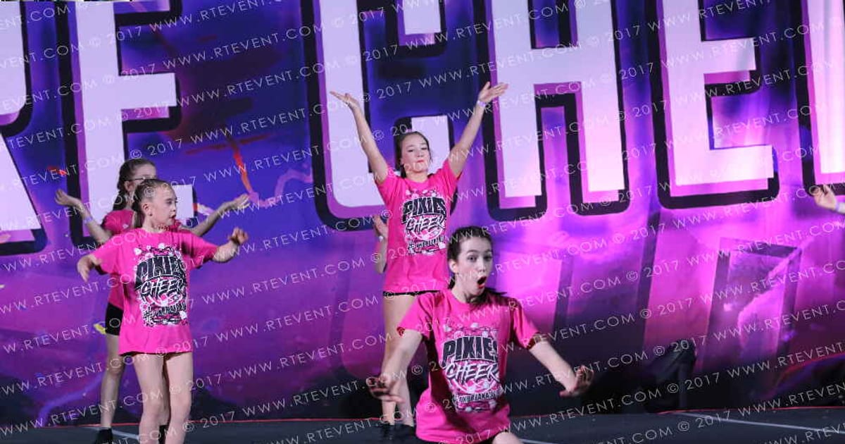 Pixies Cheer Serpentine · Hear of England UK University Nationals