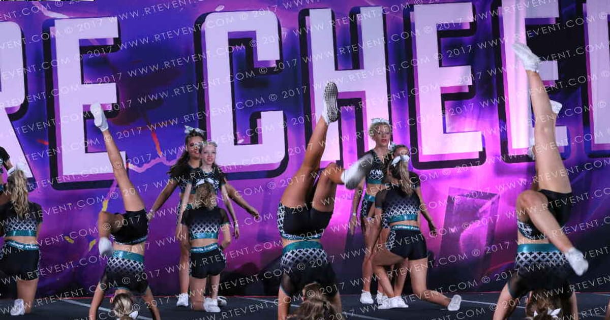 Cheer Force Knights Sunderland Fortress · Hear of England UK University Nationals