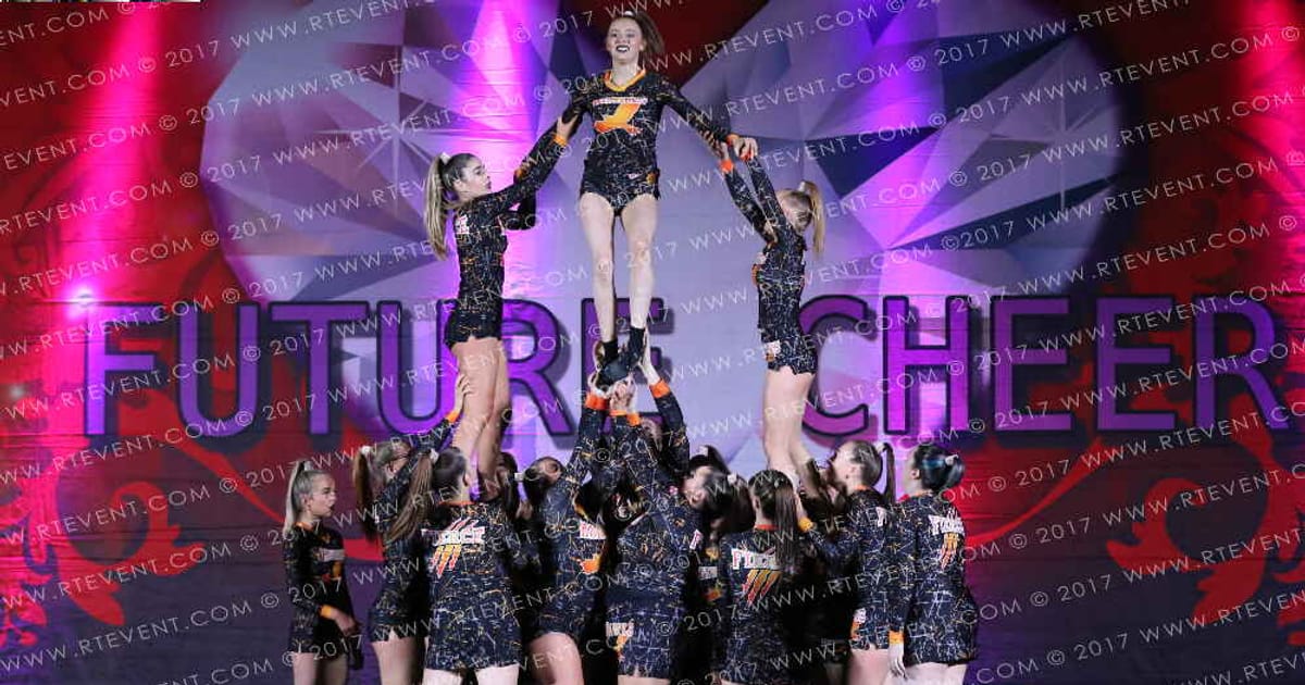 Hartlepool Hawks Cheerleading Academy Fierce · Hear of England UK University Nationals